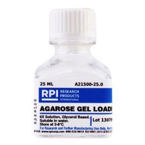Rpi Agarose Gel Loading Dye, 25 ML A21500-25.0